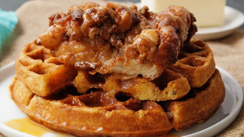 Southern-Style Chicken and Waffles
