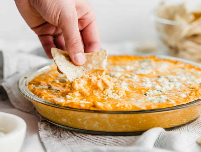 Spicy Buffalo Chicken Dip