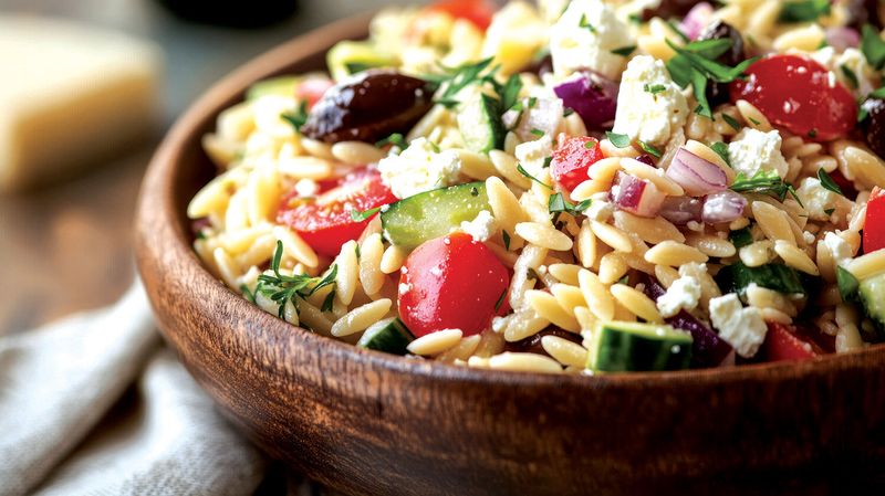 Greek Orzo Salad