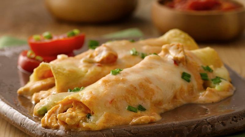 Chicken and Cheese Enchiladas