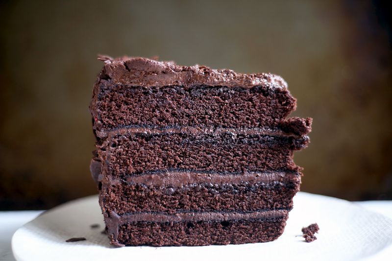 Rich Chocolate Fudge Cake