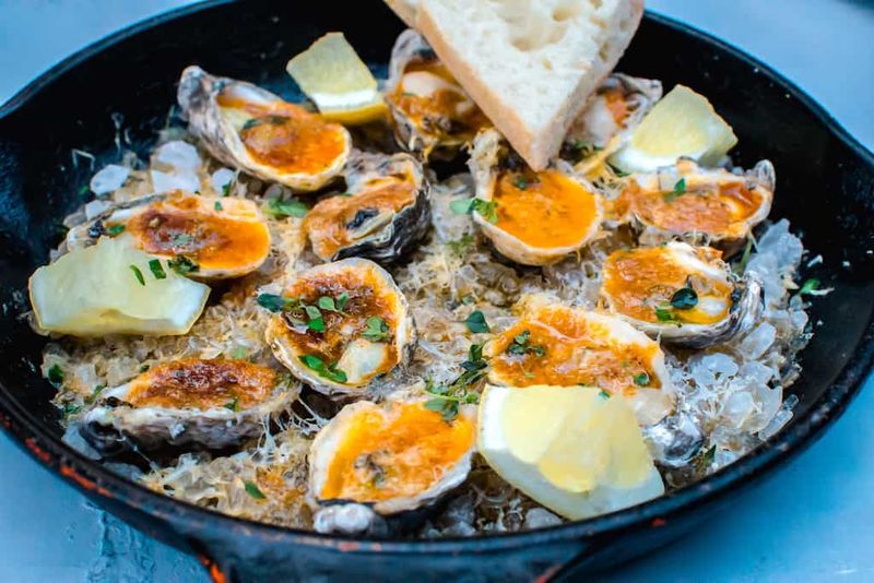 Charbroiled Oysters