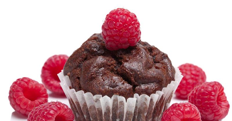 Chocolate Raspberry Muffins