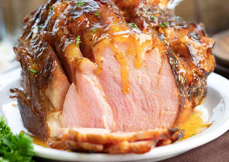 Apricot Glazed Ham