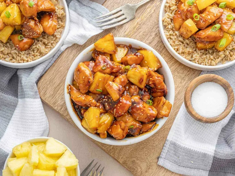 Teriyaki Pineapple Chicken