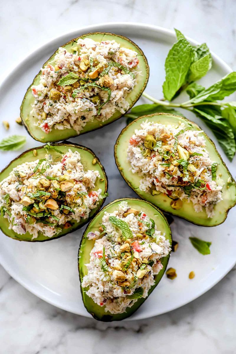 Crab-Stuffed Avocados