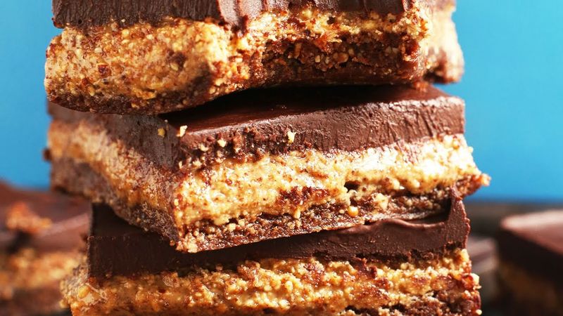 Almond Butter Chocolate Bars
