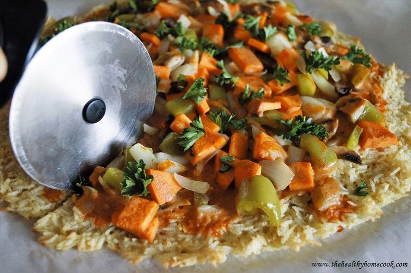 Rice Flour Crust Pizza