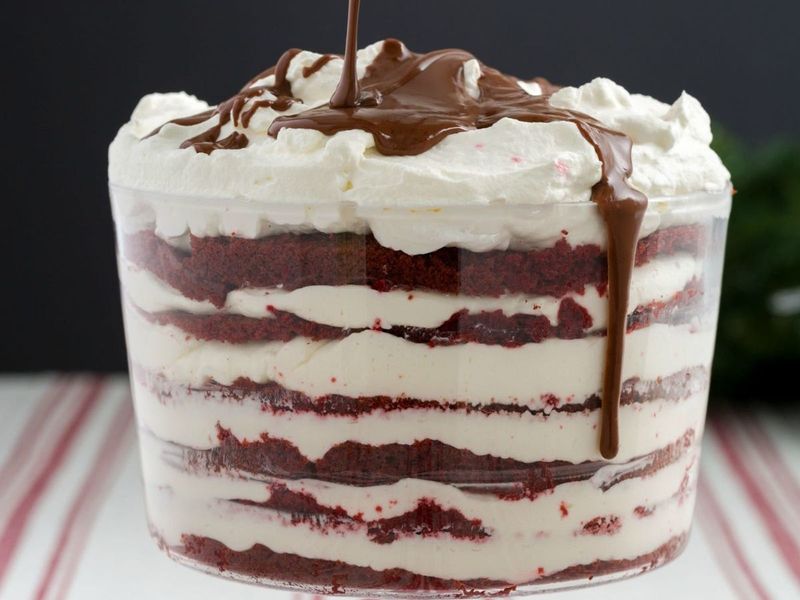 Red Velvet Trifle