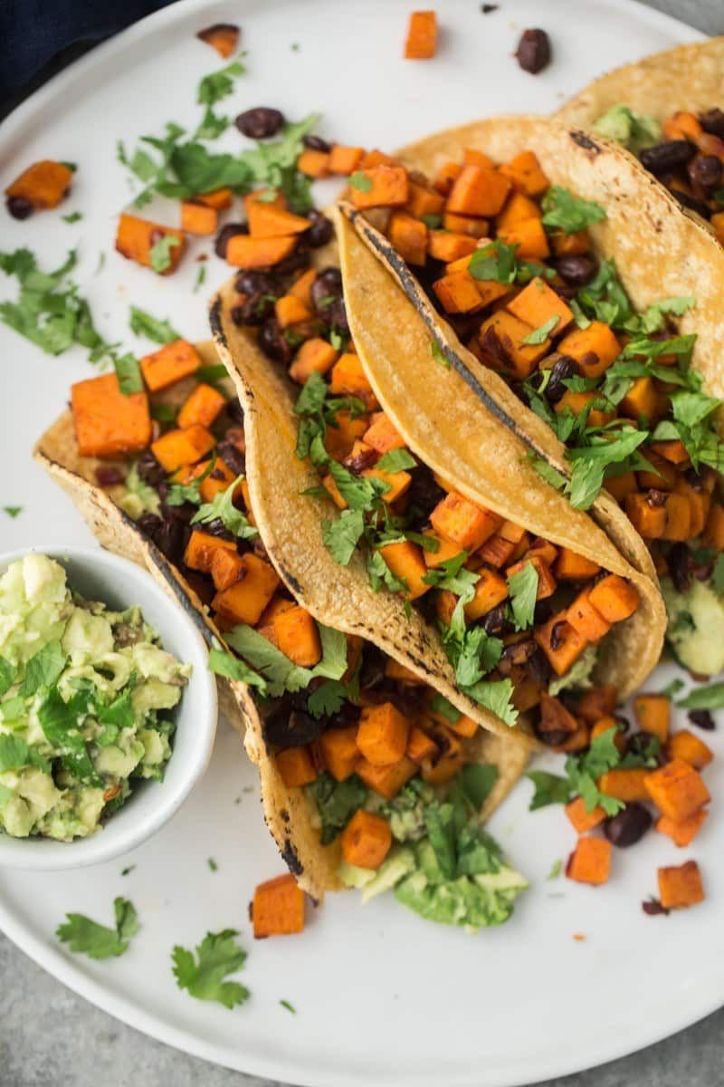 Sweet Potato Black Bean Tacos