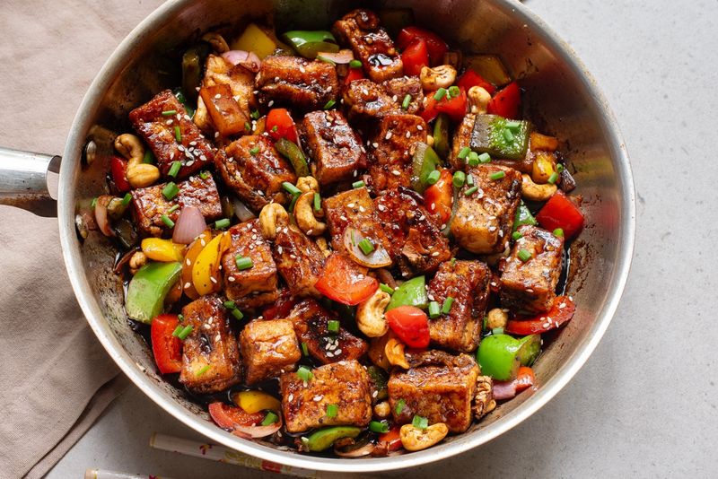 Vegetable Stir-Fry with Tofu