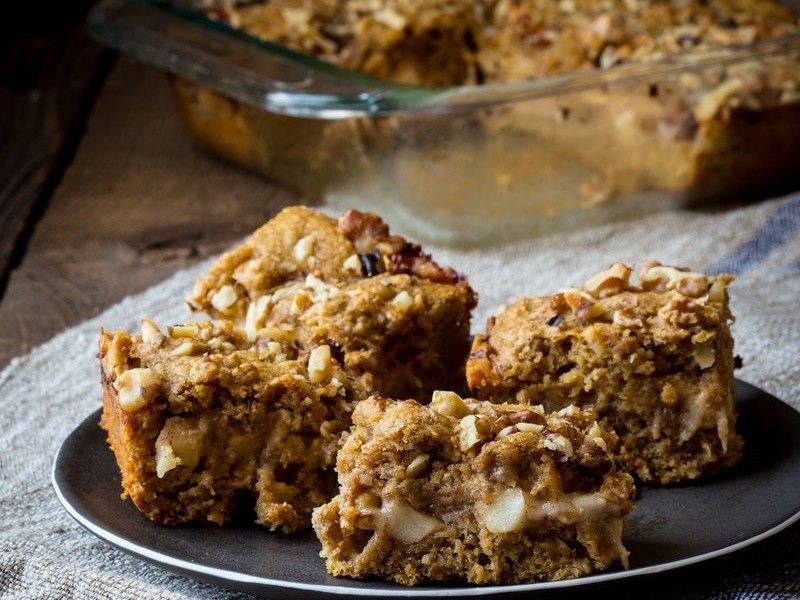 Apple Cinnamon Oat Bars