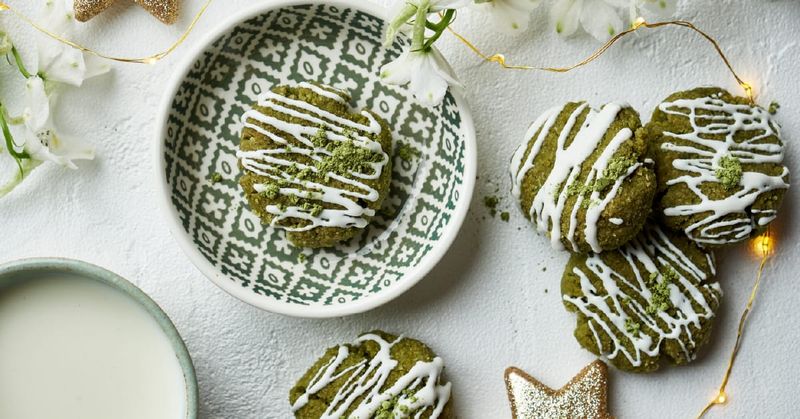 Matcha Green Tea Cookies