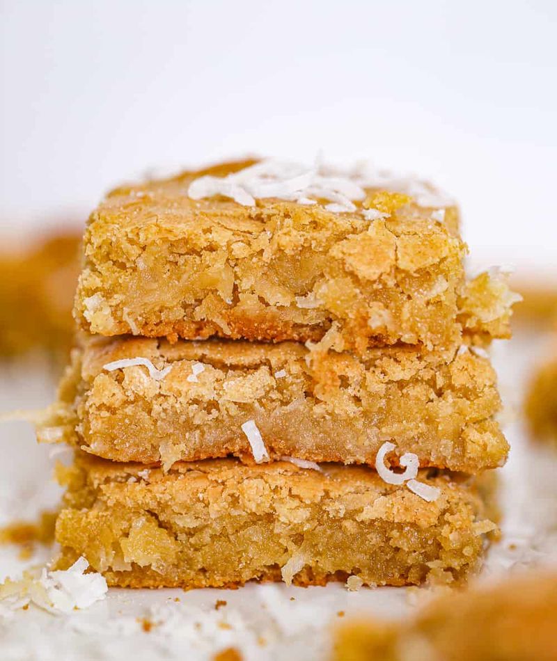Coconut Blondies
