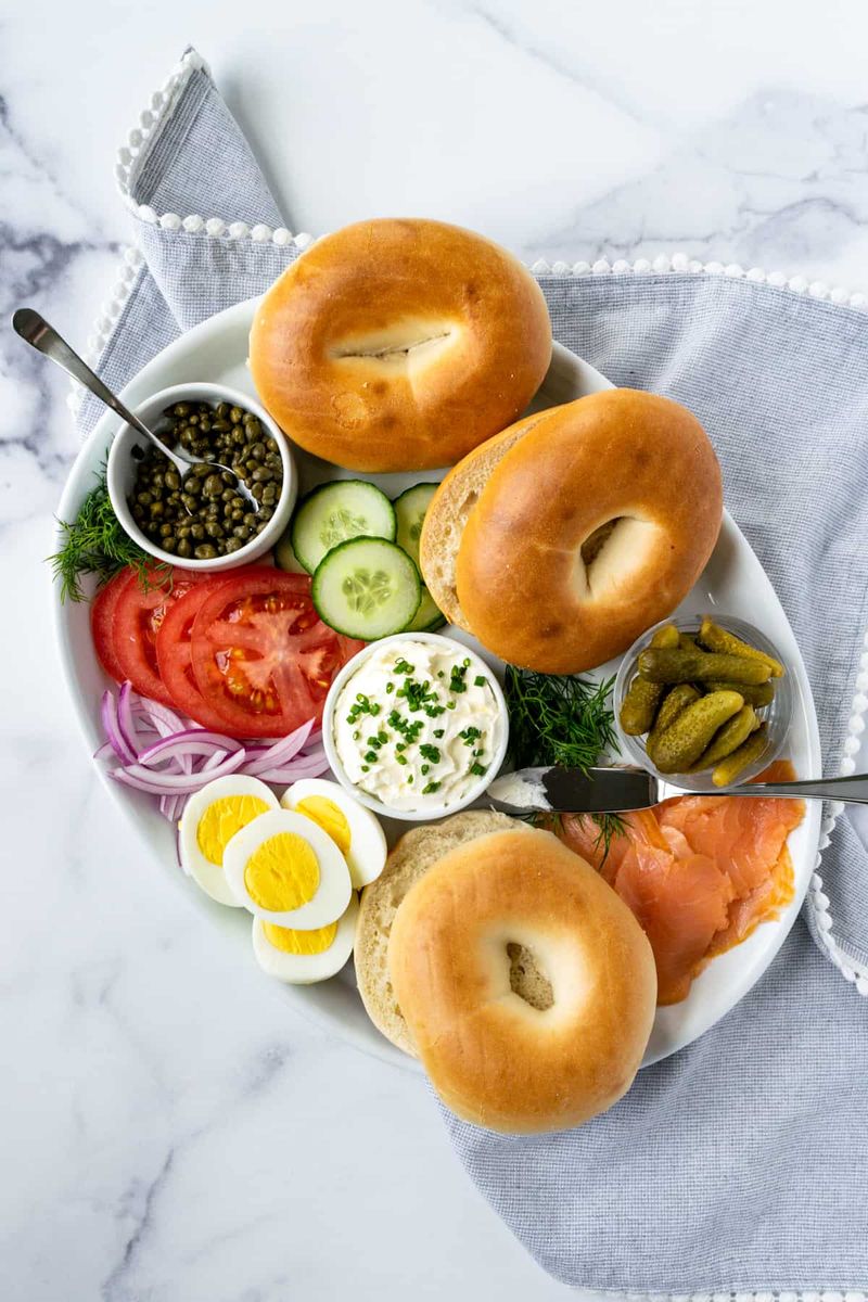 Bagels with Cream Cheese