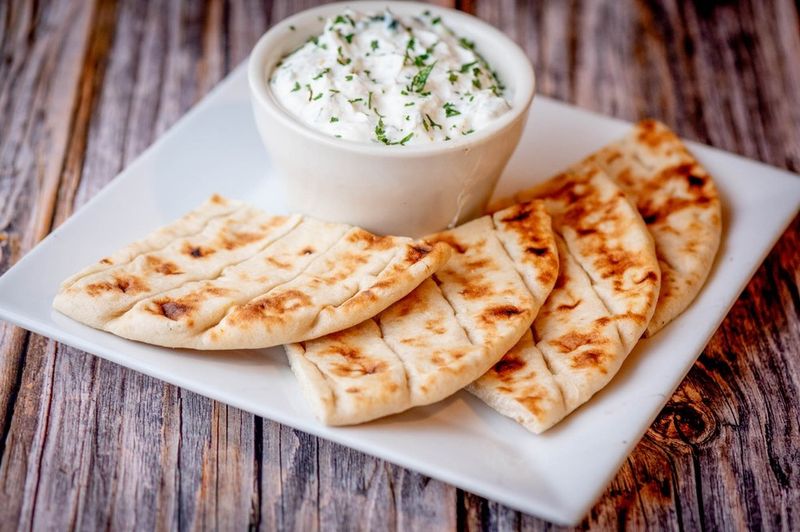 Pita and Tzatziki