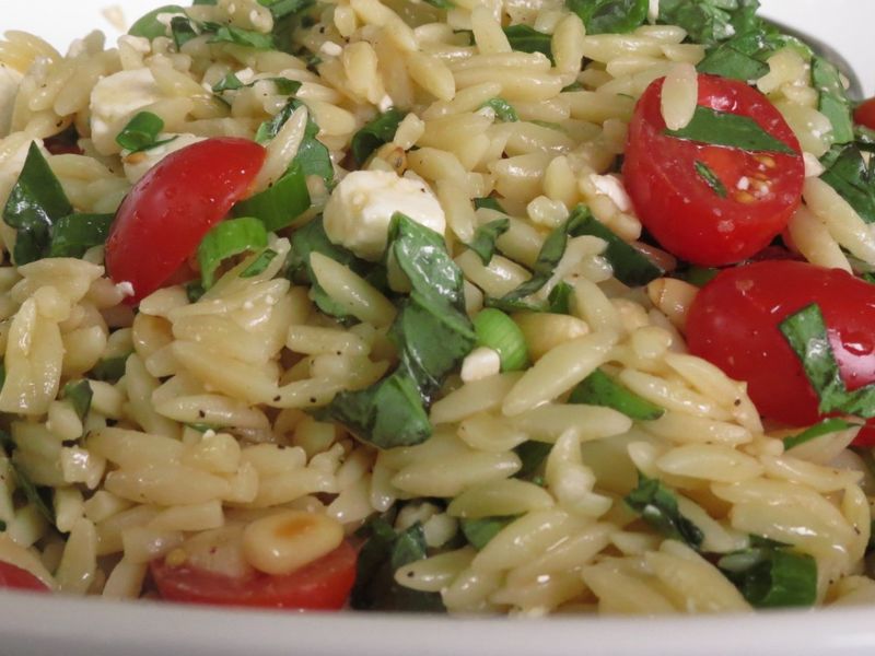 Tomato and Feta Orzo