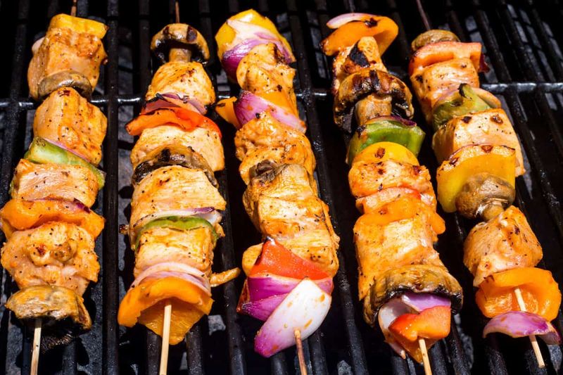 BBQ Chicken Skewers
