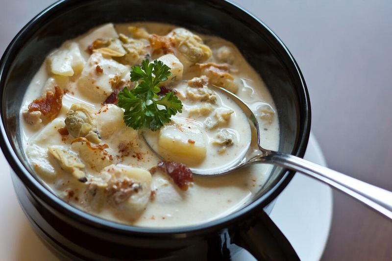Connecticut: New England Clam Chowder