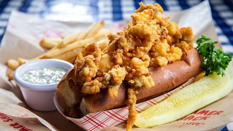 Rhode Island Clam Roll