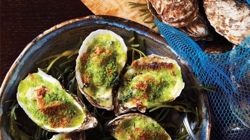Oysters Rockefeller