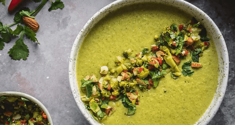 Broccoli and Almond Soup