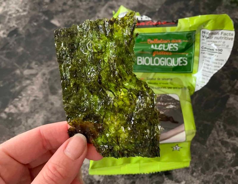 Kirkland Signature Organic Roasted Seaweed Snack