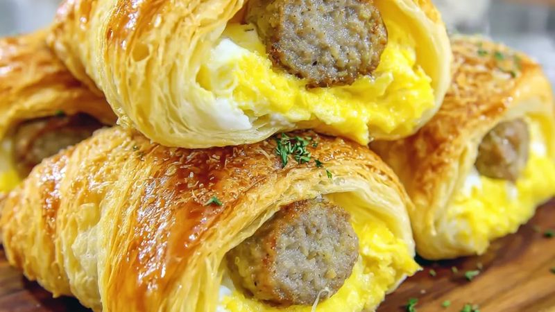 Sausage and Egg Roll