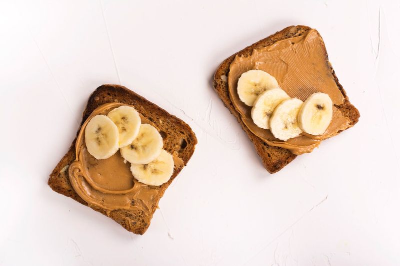 Almond Butter Banana Toast
