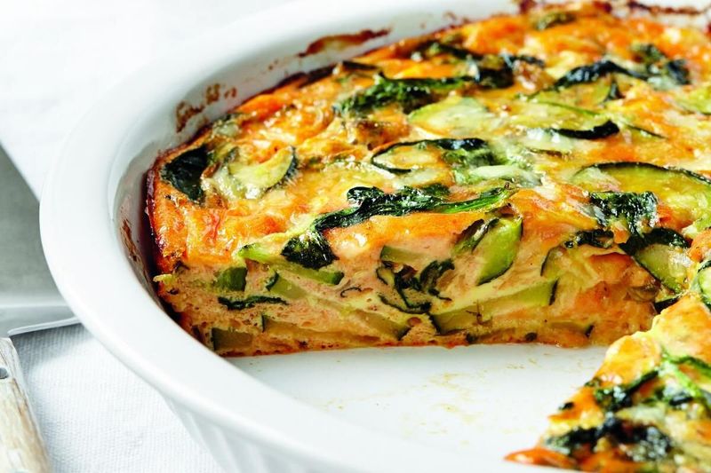 Zucchini and Tomato Frittata