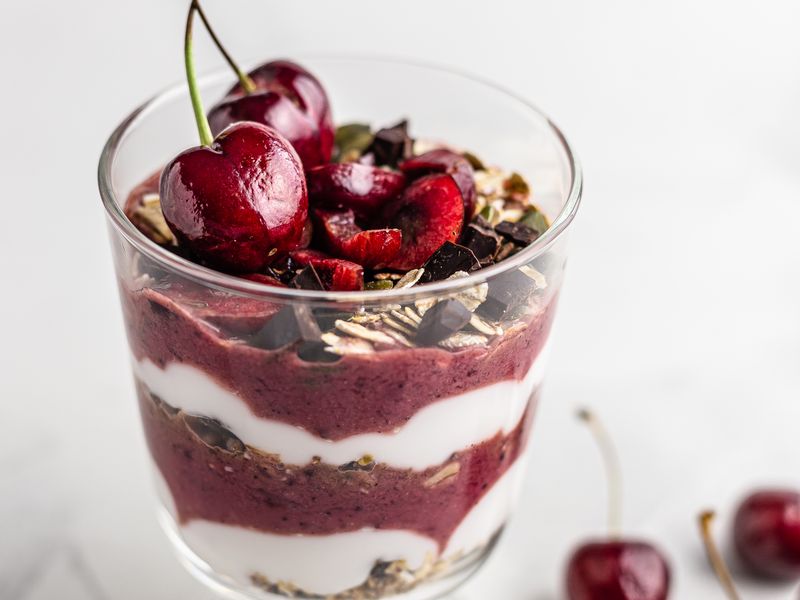 Cherry Yogurt Parfait