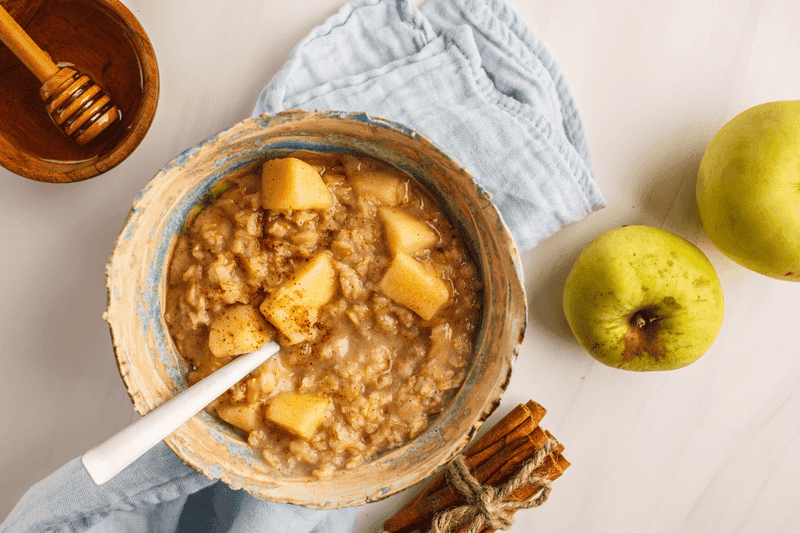 Millet Porridge with Apples