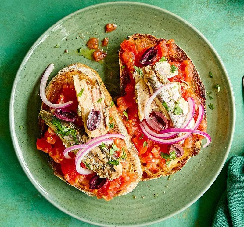 Sardine Tomato Toast