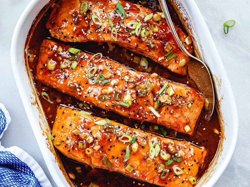 Salmon Teriyaki