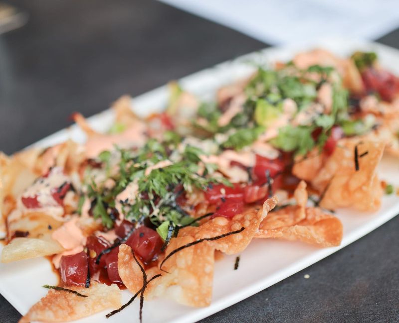 Yard House's Poke Nachos