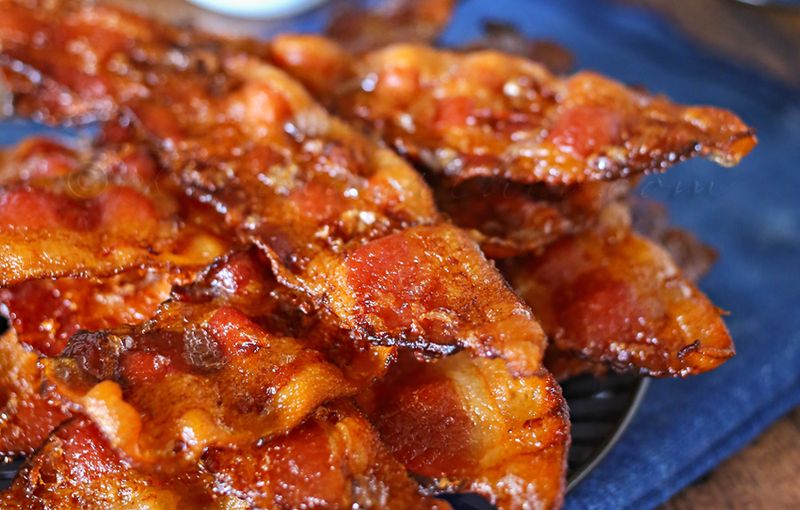 Maple-Roasted Bacon