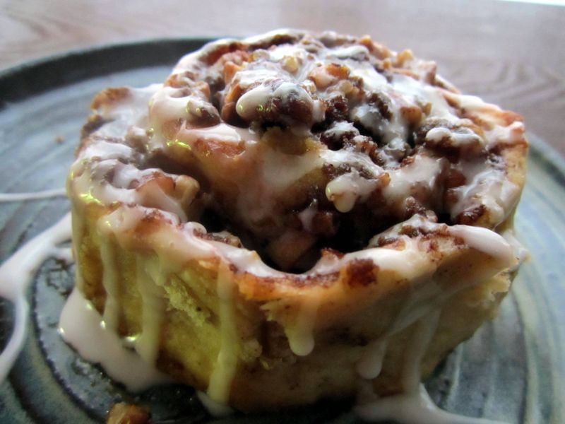 Apple Pecan Cinnamon Rolls
