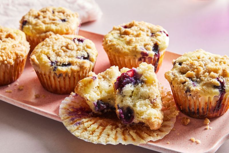 Blueberry Cream Cheese Muffins