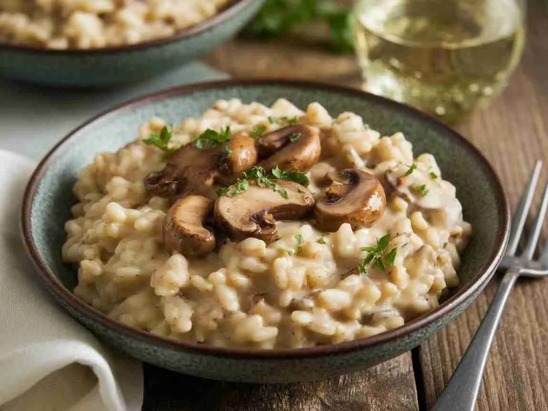 Savory Mushroom Risotto
