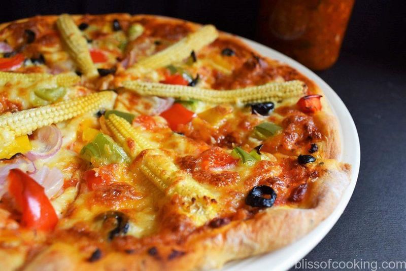 Baby Corn Pizza Topping
