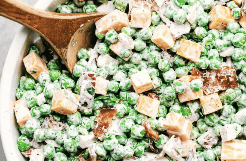 Pastel Party Pea Salad