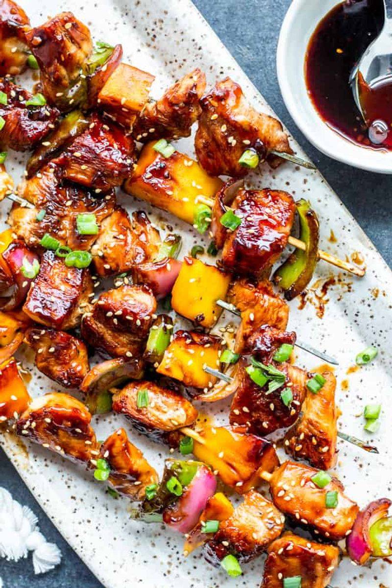 Teriyaki Chicken Skewers