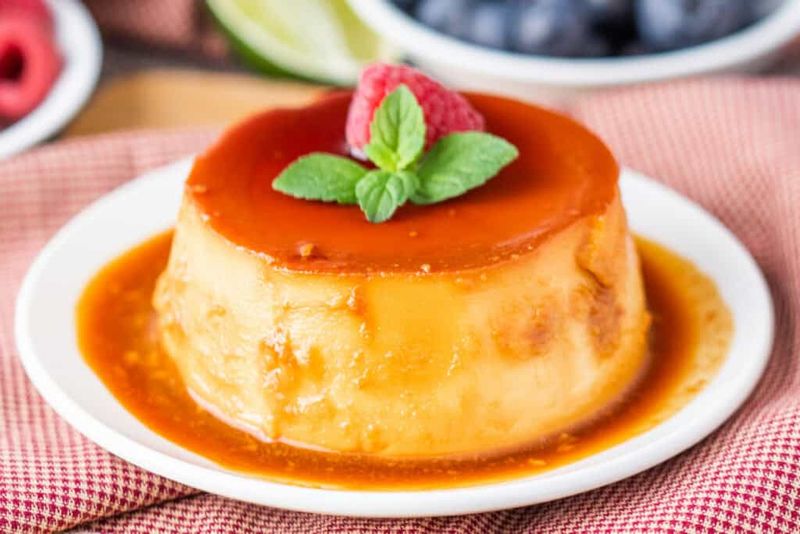 Golden Caramel Flan