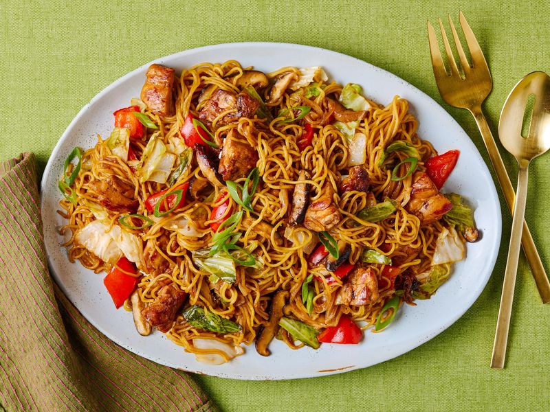 Teriyaki Chicken Yakisoba