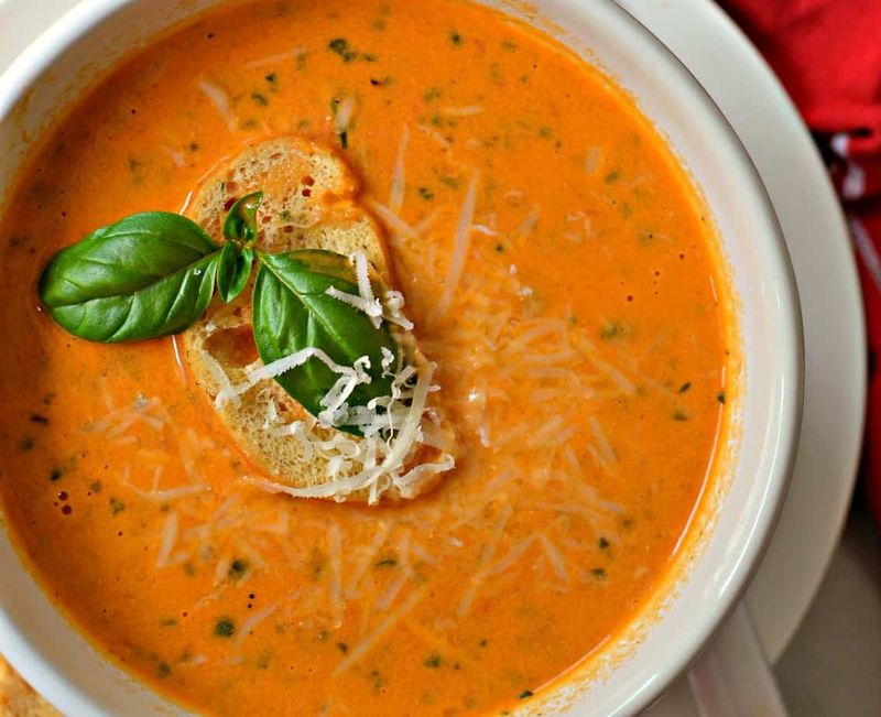 Creamy Tomato Basil Soup