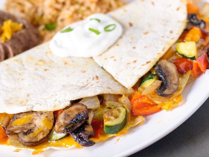 Vegetable Quesadilla