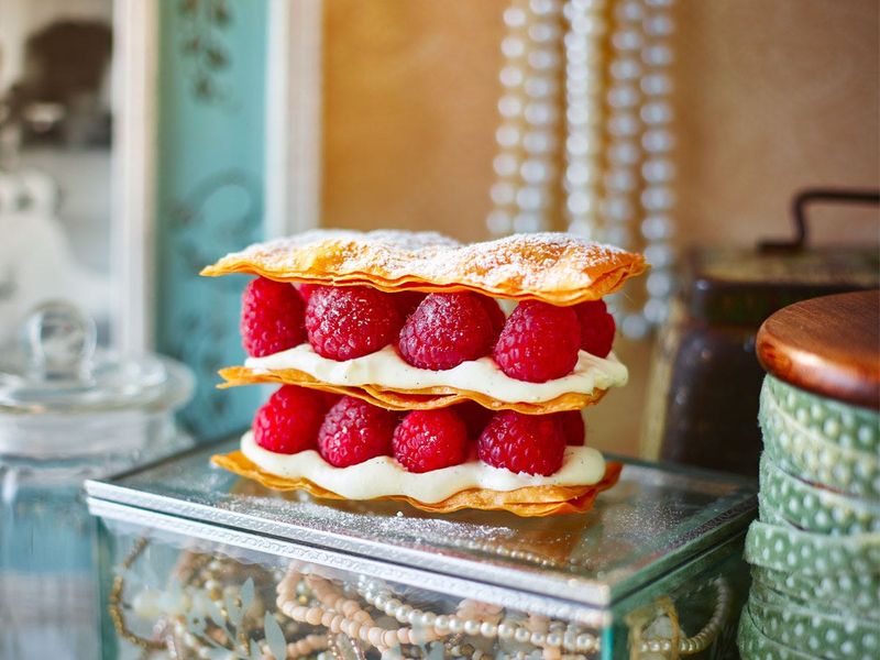 Raspberry Mille-Feuille