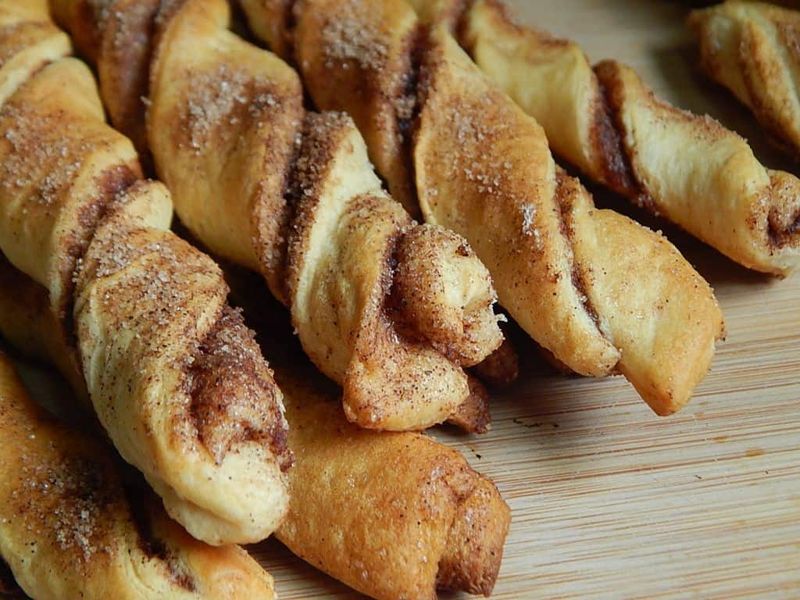 Crescent Cinnamon Twists