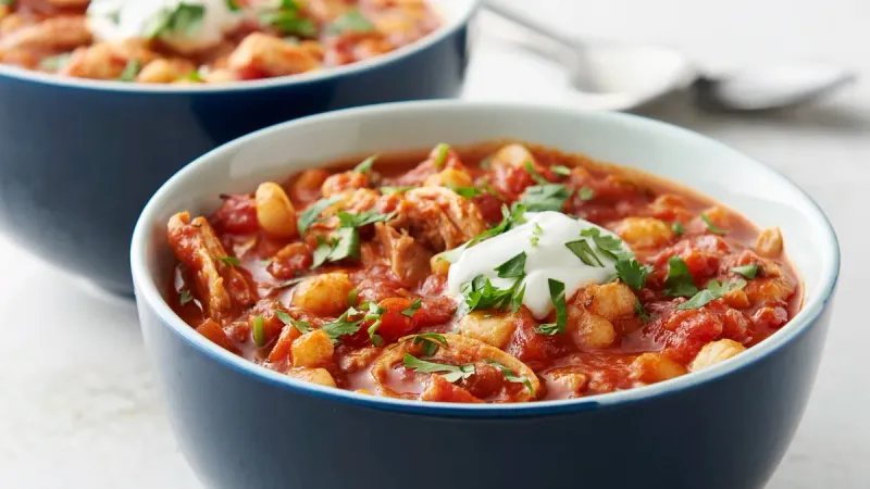 Hearty Chicken Chili