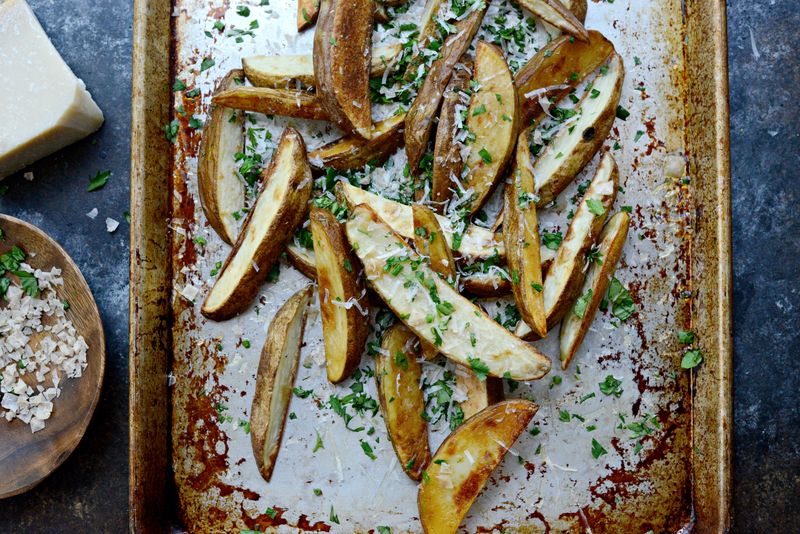 Herb-Infused Potato Wedges
